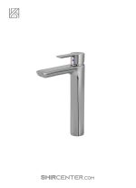 شیر روشویی پایه بلند ریتا کی دابلیو سی