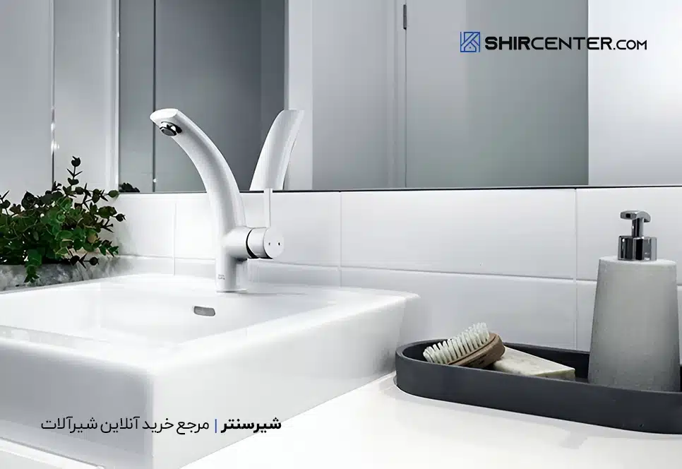 قیمت شیر روشویی پایه بلند